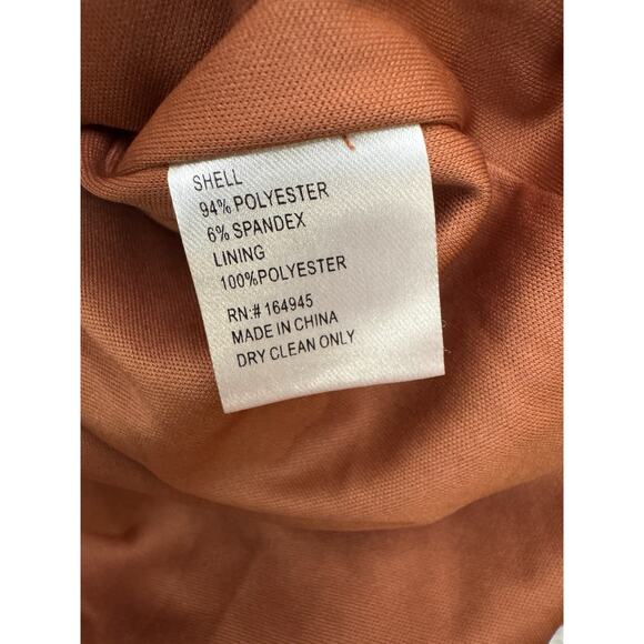 Toccin X RTR Faux Wrap Mini Dress 14 Cocktail Club Night Out Y2K Glam Party - Picture 6 of 9